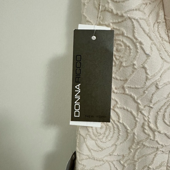 NWT; Bridal Dress; Size 8; White/Pink/Gold - Picture 7 of 8